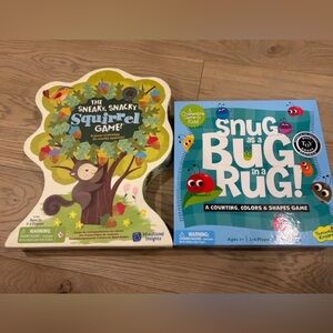 Sneaky Snacky Squirrel & Snug as a Bug in a Rug Games